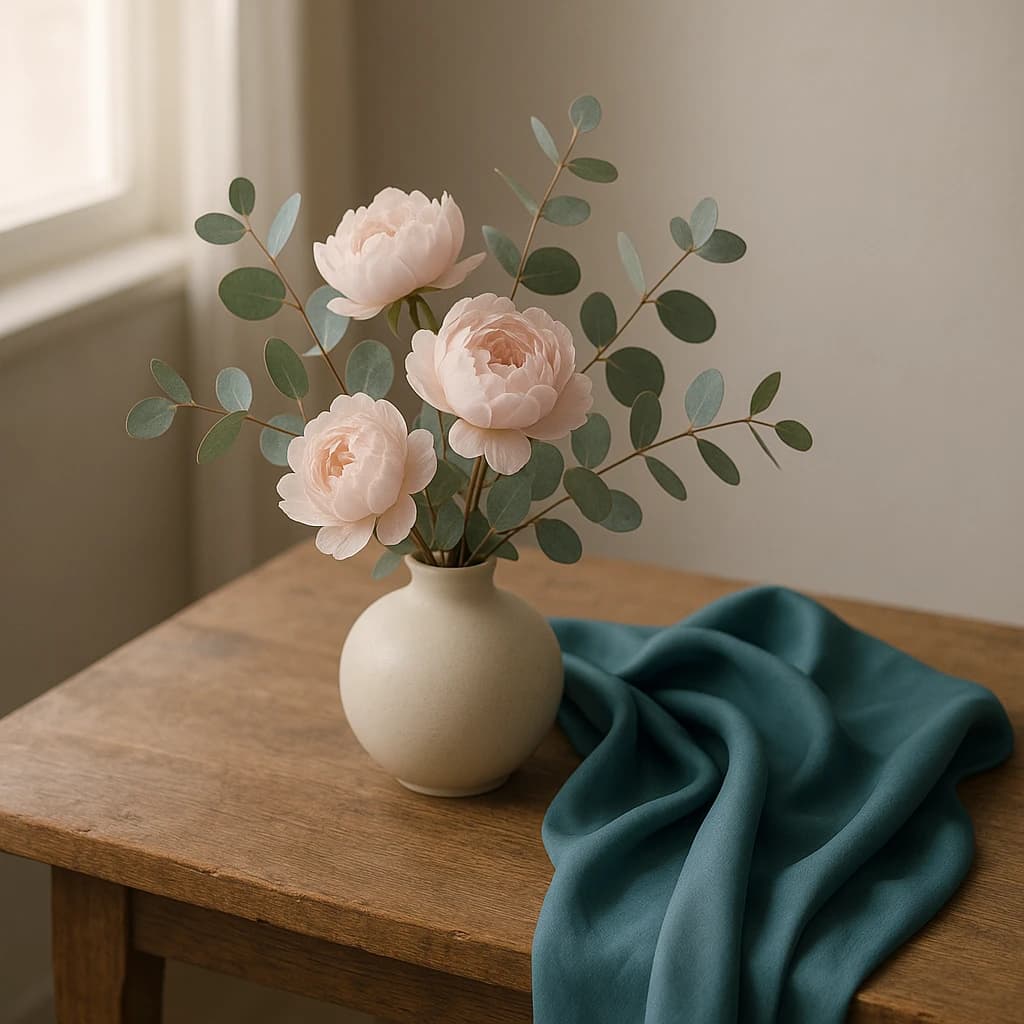 Whispering Petals: A Palette for Timeless Branding