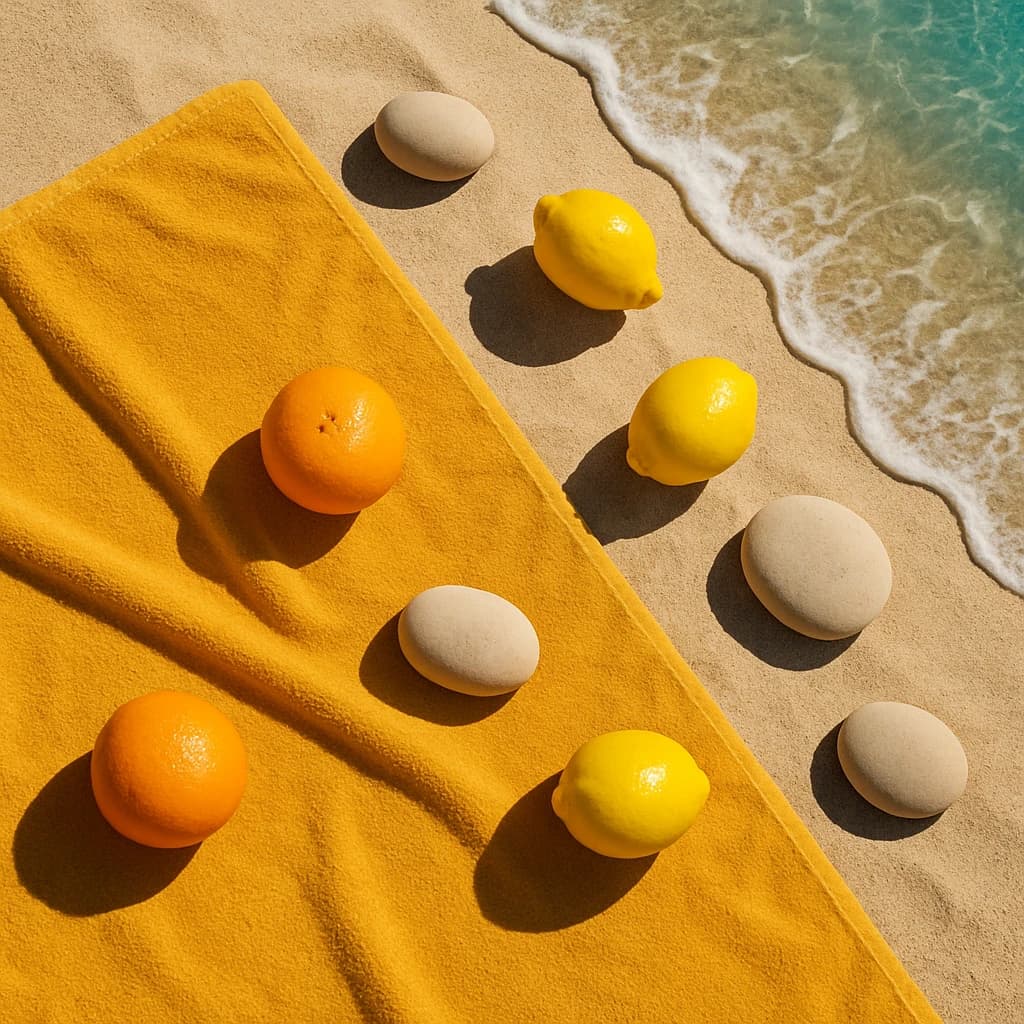 Sunlit Radiance: A Palette for UI/UX Design