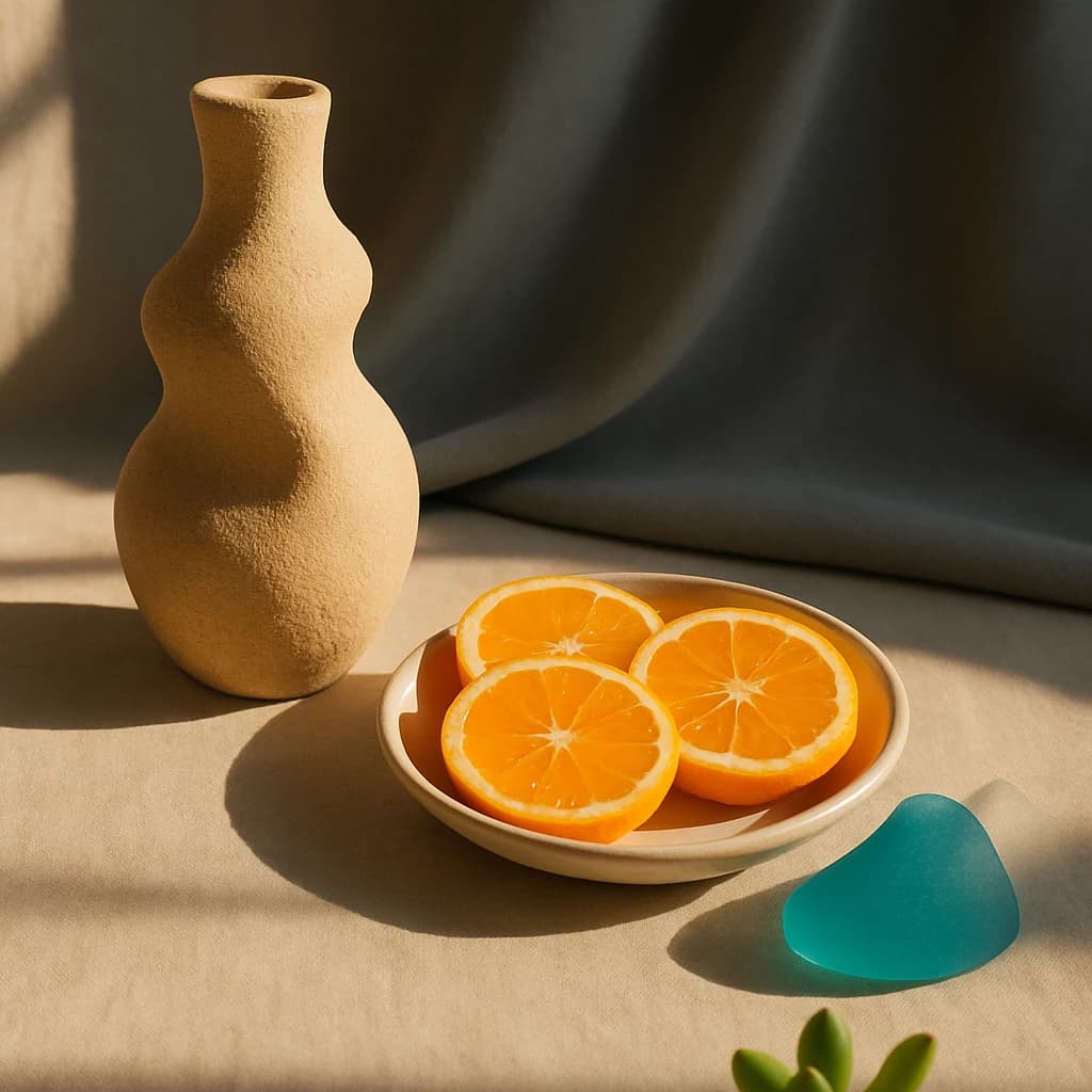 Sunlit Harmony: A Palette of Tranquility