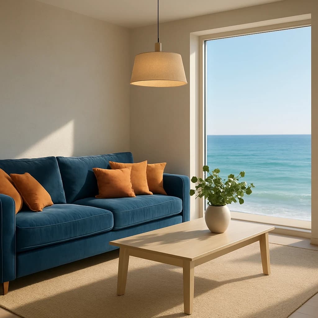 Coastal Calm: A Harmonious Palette for Interior Serenity