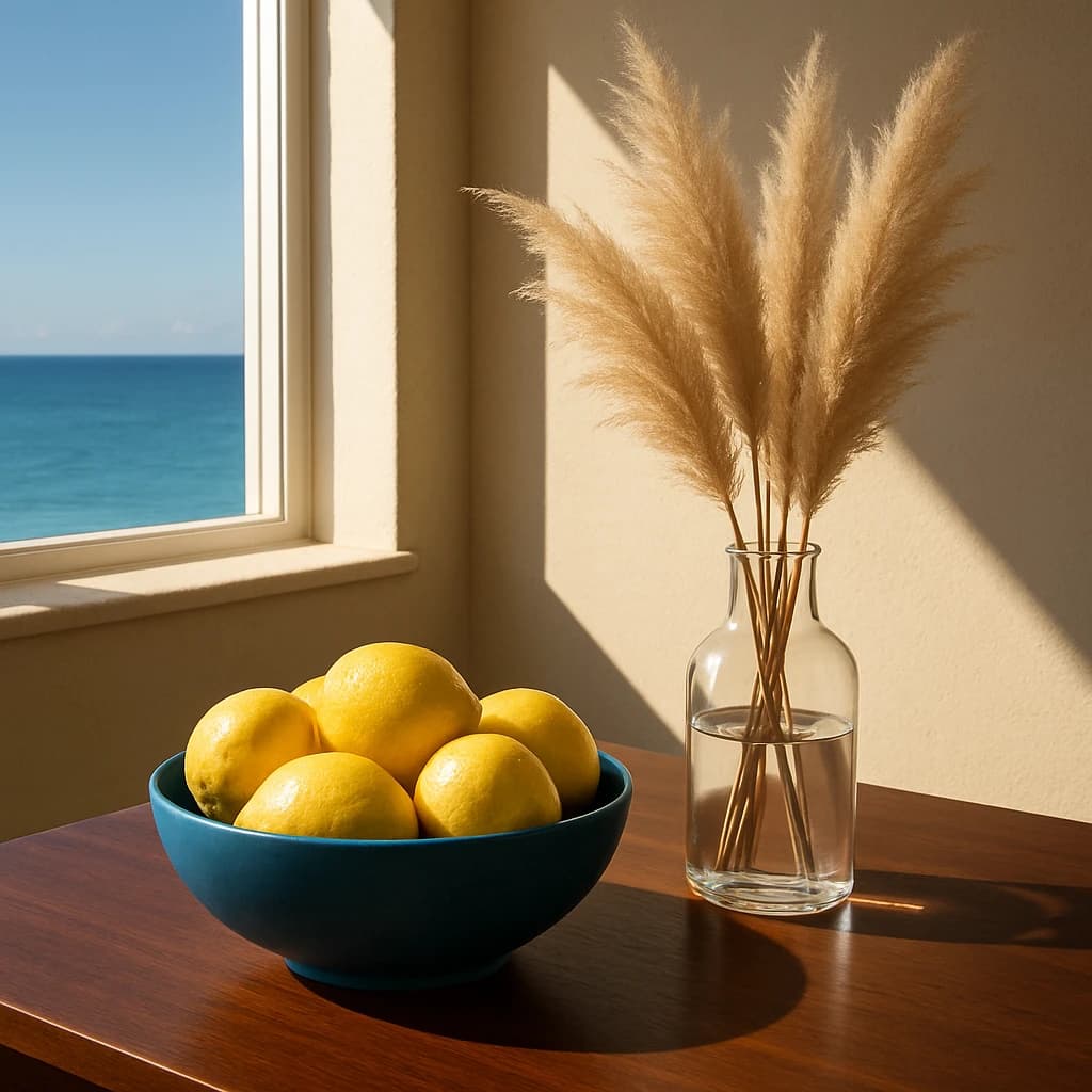 Sunlit Tranquility: A Palette Story