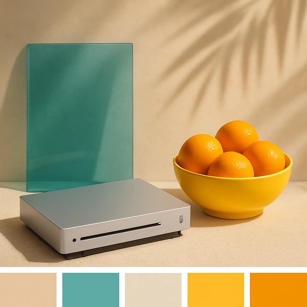 Vibrant Console: A Gaming Palette