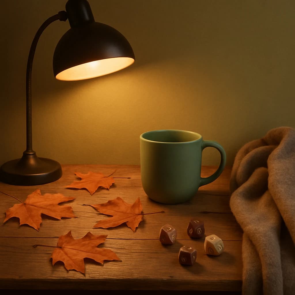 Warm Autumn Gaming Palette