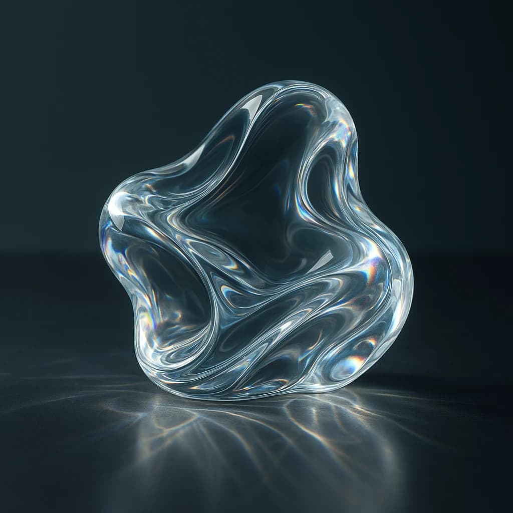 Liquid Glass Serenity