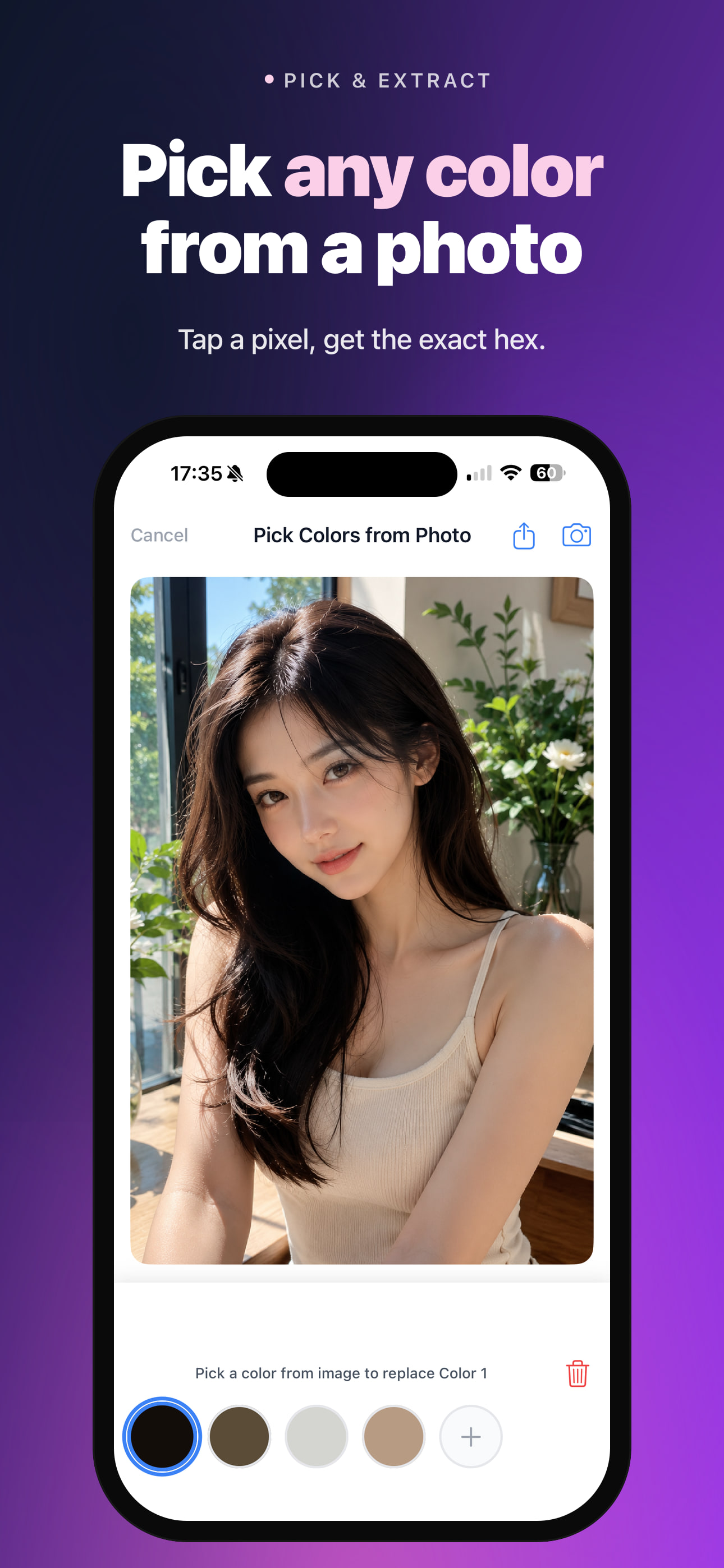 Pick from any photo